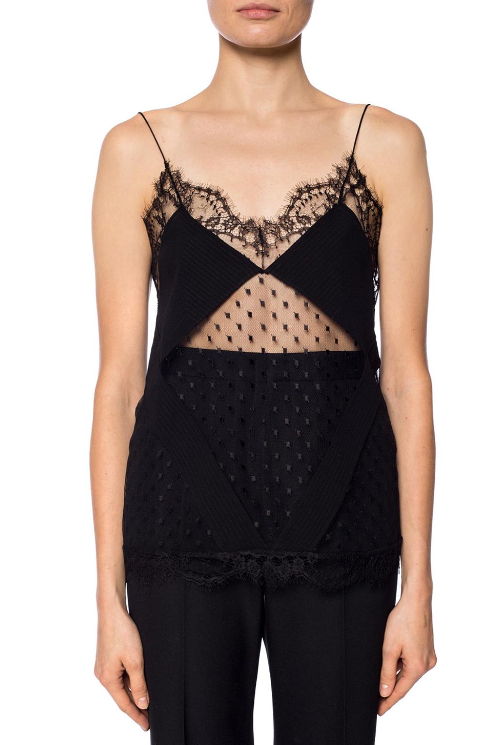 givenchy lace top